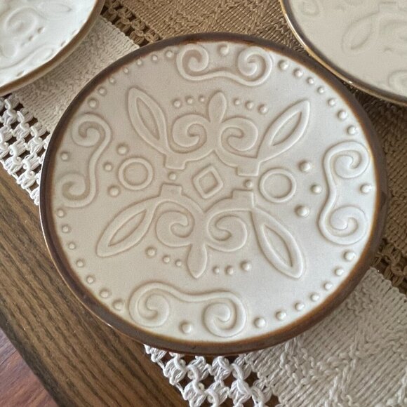 SET OF 4 ARTESIA APPETIZER PLATES - Picture 4 of 7